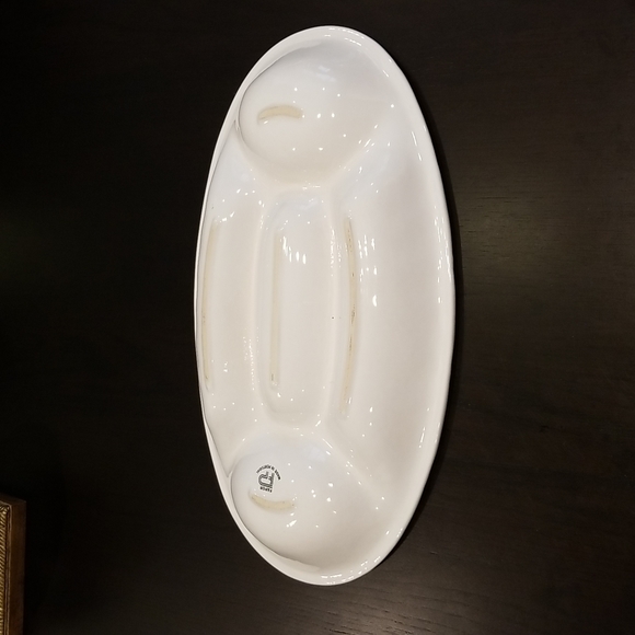 FAPOR Portuguese Ceramic Pottery, 5 slot serving platter - Picture 4 of 15